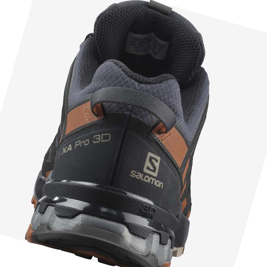 Salomon XA PRO 3D v8 GORE-TEX Trail Futócipő Férfi Titán | HU 2117ILH